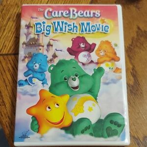 Care Bears Big Wish Movie DVD 2005 - Green, Blue, Pink, Orange